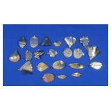 Genuine Leaves in 24K Gold Overlay