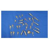 Genuine Seashells trimmed in 24K Gold