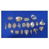 Genuine Leaves plated in 24K Gold