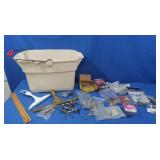 Rubbermaid Bucket, Hardware & more