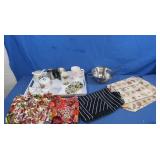 Vera Bradley Coasters, Creamer & Sugar Bowl,