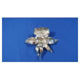 Sterling Silver One of Kind Flower Pin