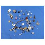 Various Charms & Earrings
