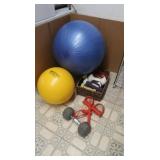 Yoga Balls, Weights & more