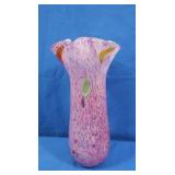 Murano Style Art Glass Vase