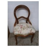 Upholstered Wooden Chair