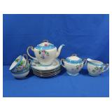 Vintage Noritake Handpainted Tea Set-Pot, Sugar &