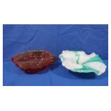 Amberina & Art Glass pieces