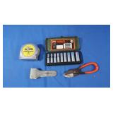 Buffal-o 10 pc 1/4" Drive Deep Socket Set,