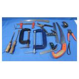 5" & 6" C-Clamp, Combination Sq Trimming Saw