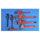 Pipe Wrenches 14", 10", 8", 6"