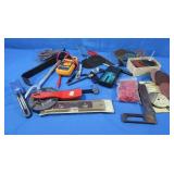 Stud Finder, Cut Off Wheels. Wonder Bar, Multi