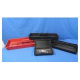 Plastic & Metal Toolbox Trays, Misc Bits