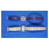 Judith Jack Ladies Watches, Purple & Cream Band,