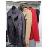 B Moss Red Wool Coat, Steve Madden Coat & more-sz