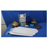 Ceiling Fan w/17" Fan Blades