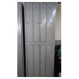 Metal Locker Unit 33x22x85"