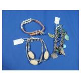 3 Brighton Stone Bracelets