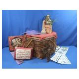 New Potpourri, Craft Supplies, Heart Basket &