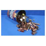 Misc Copper & Brass Fittings (weight 7lb 6 oz)