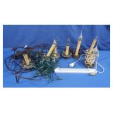 Vintage Lighted Candles