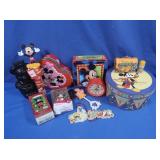 Large Variety Mickey Mouse Items & more