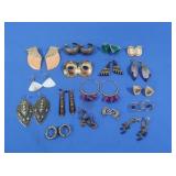 Vintage Costume Jewelry Earrings