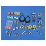 Vintage Costume Jewelry Earrings