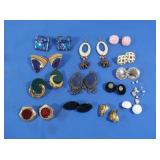 Vintage Costume Jewelry Earrings