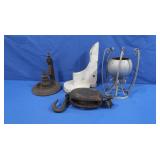 Antique Pulley, Wooden Art D?co Piece & more