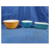 Vintage Pyrex-502 B Fridge, 401 Primary Blue, 402