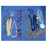 Vintage Costume Jewelry Bead Necklaces
