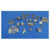 Vintage Costume Jewelry Earrings