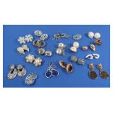 Vintage Costume Jewelry Earrings