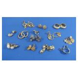 Vintage Costume Jewelry Earrings