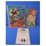 3 Vintage Books-Little Red Riding Hood Copyright