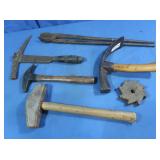 Antique Tools-Coopers Adze & more