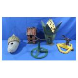 Birdhouses & Outdoor D?cor (Metal Corn)