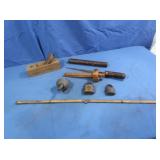 Vintage Stanley Level Rule, Planer & more