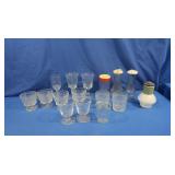 Glassware-Sundae Cups, Salad Dressing Jars&more