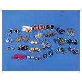 Vintage Costume Jewelry Earrings