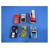 Stock Cars-First Responders Plus Tank, Fire Truck