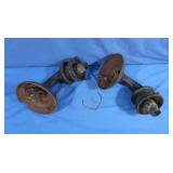 Cast Iron Wall Mount Electric Light Fixtures