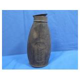 Early Coal Miners Metal "Justrite" Lamp Flask