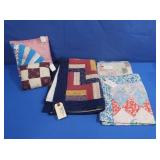 Quilted Doll Pillows & Doll Quilts