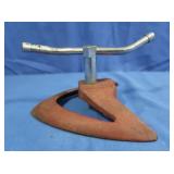 Vintage Art Deco Lawn Sprinkler-Cast Iron Base