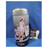 Harley Davidson Metal Canister (empty)