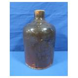Rare Stoneware Bottle Great Brown Glaze