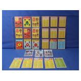 14-Topps Baseball Check Lists, 13-Topps Batting