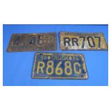 PA License Plates-1932, 1948 Truck, 1930